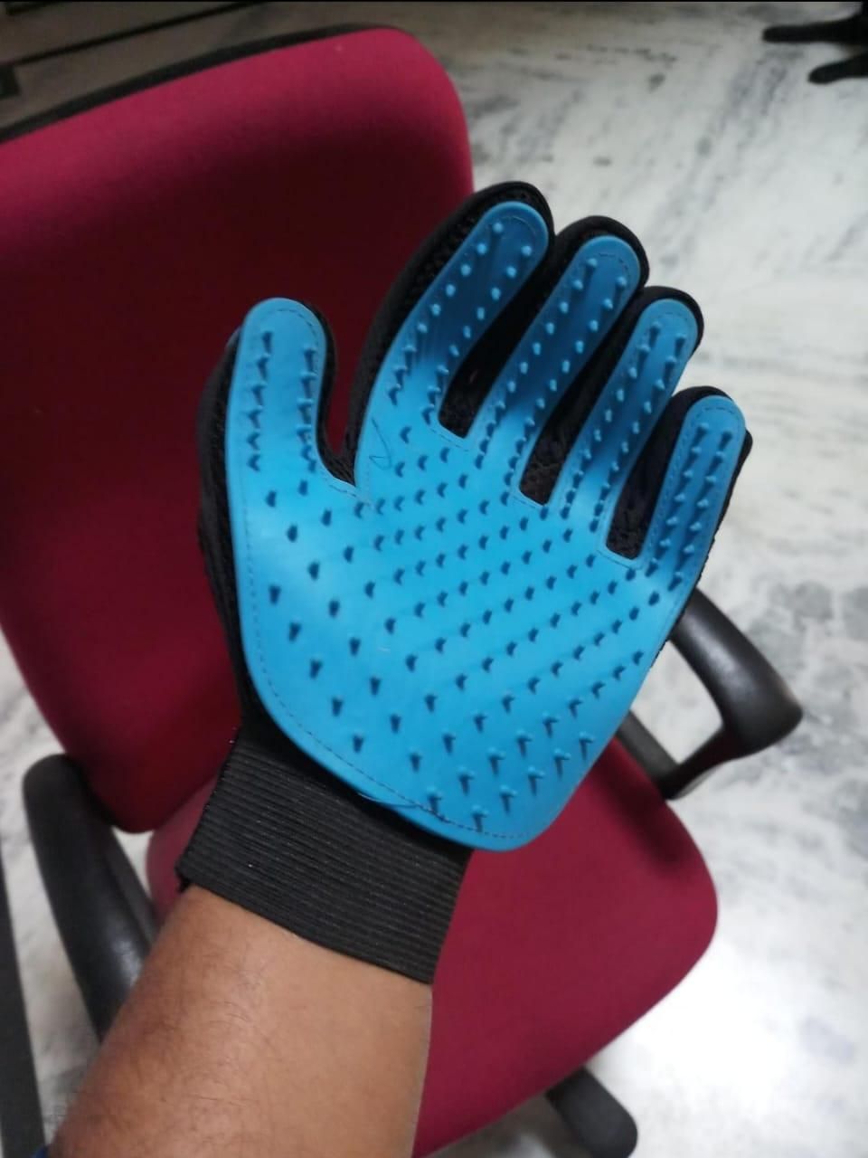 Pet Cleaning-Grooming Hair Hand Gloves