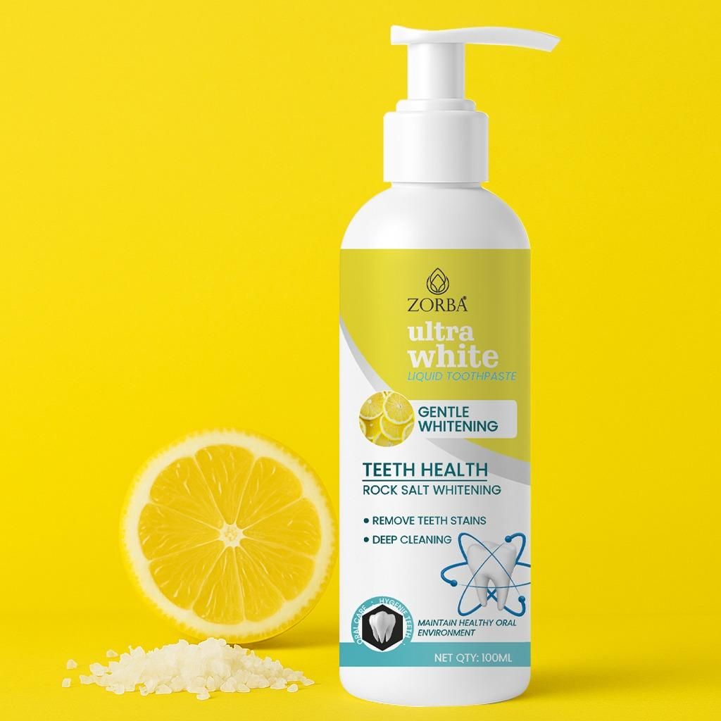 Ultra White Liquid Toothpaste 200ml Pack of 2