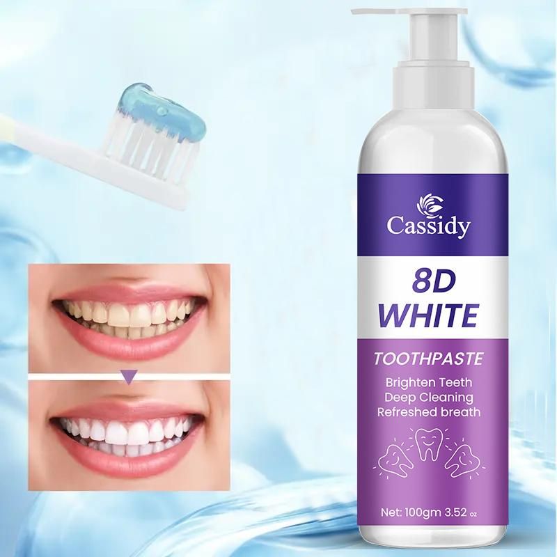 8D White Toothpaste 200 g Pack of 2