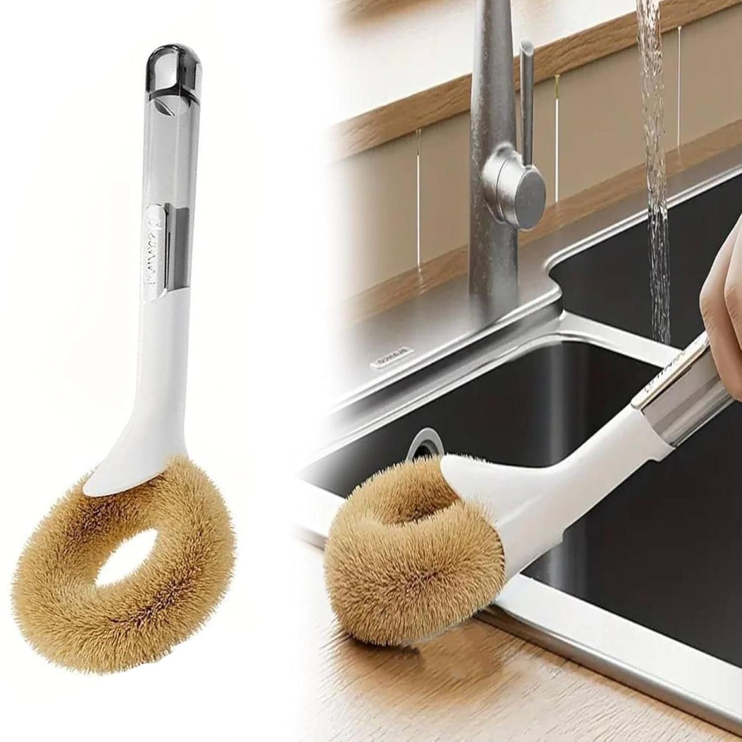 Coconut Utensil Cleaning Brush