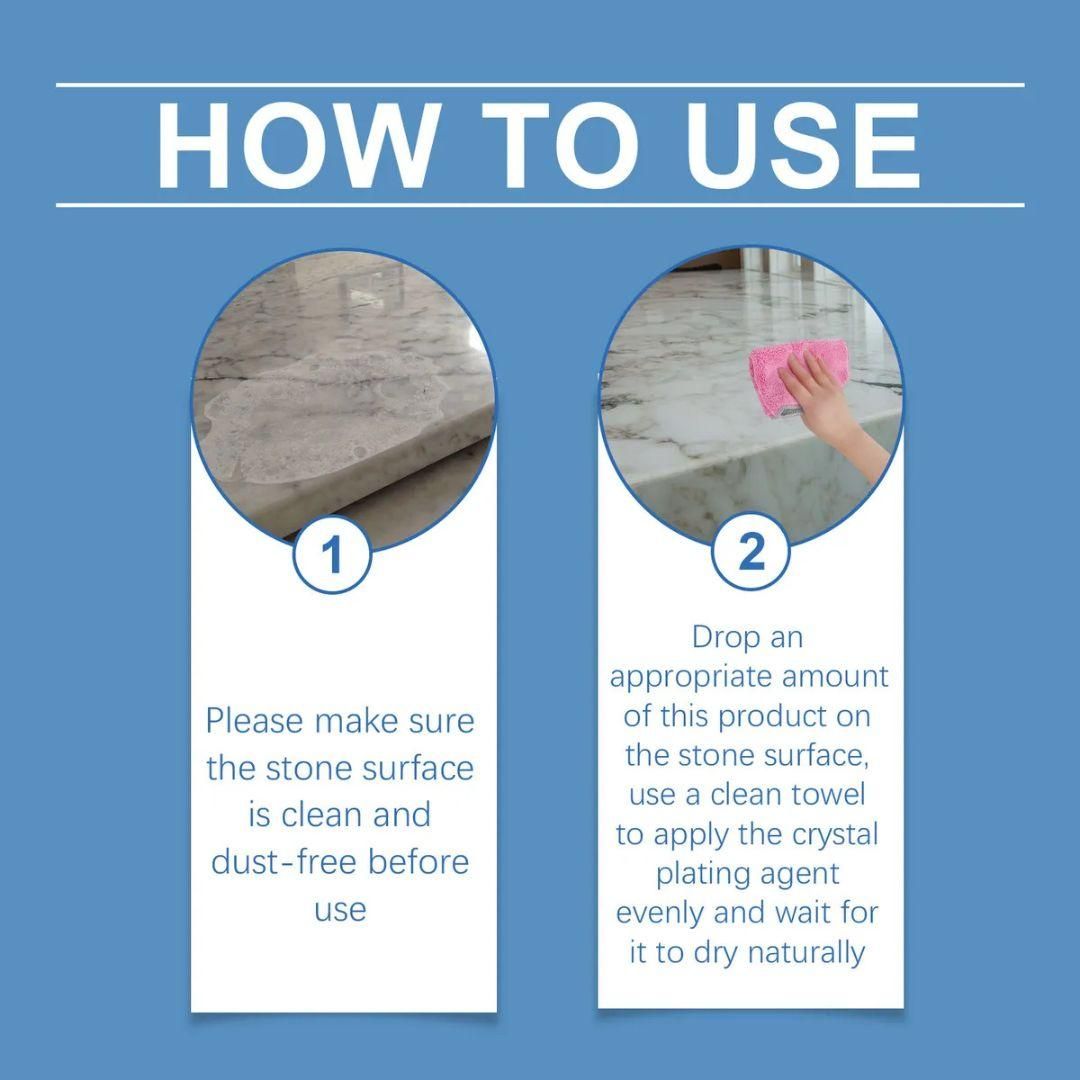 Stone Material Crystal Plating Agent 100Ml