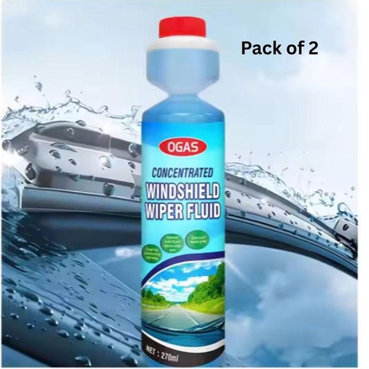 Concerntrated Windshield Washer Fluid Glass (Pack of 2)