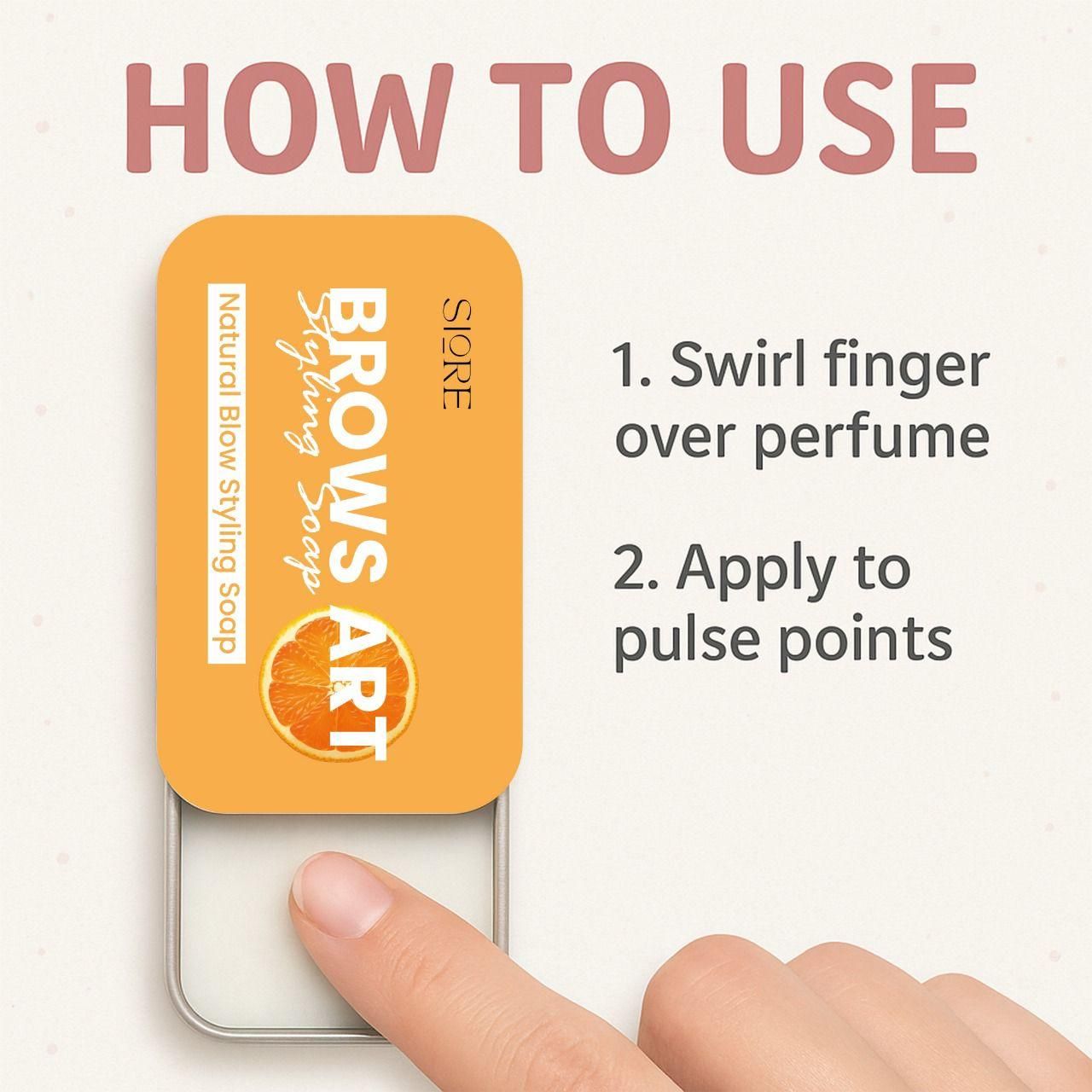 SIORE BROWS ART Styling Soap (Pack of 2)