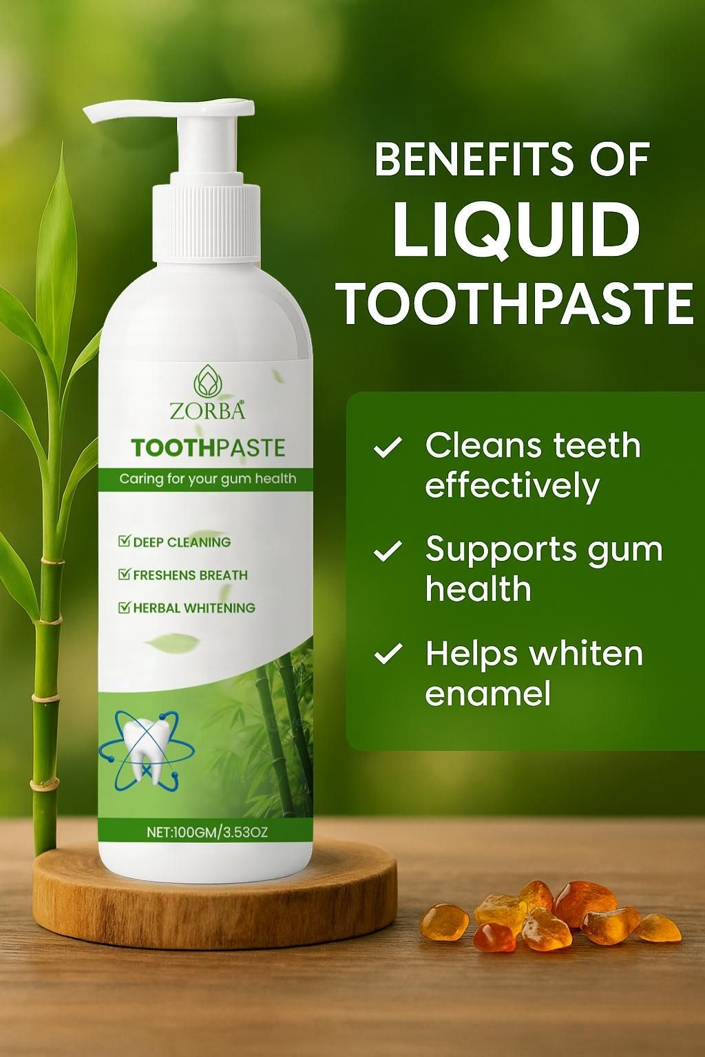 Toothpaste Caring for your Gum Health 100 gm Pack of 1