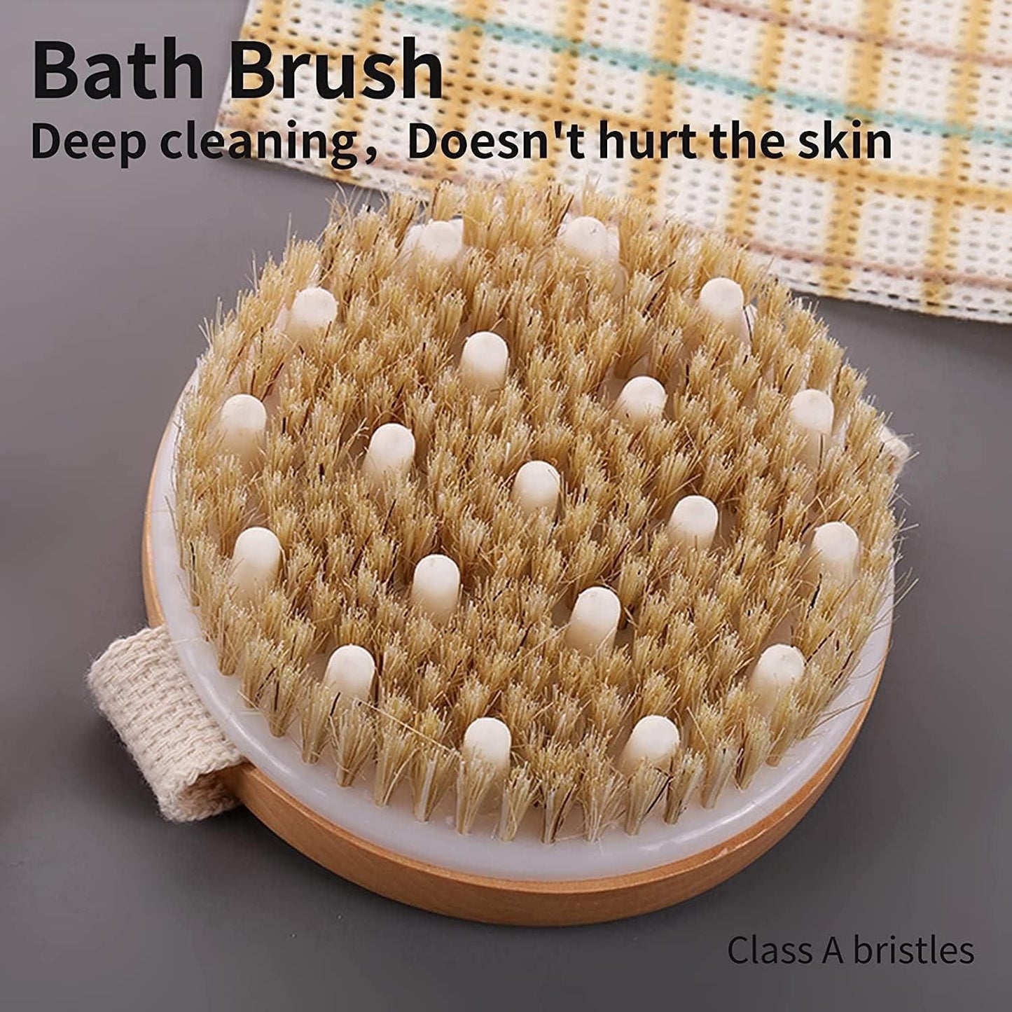 Wooden Bath Brush