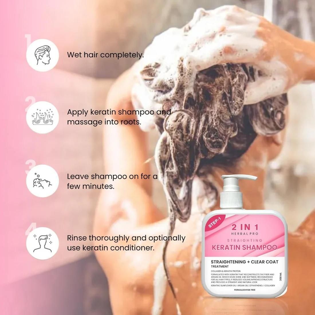 2 in 1 Herbal Pro Hair Shampoo & Cream (Pack of 2)