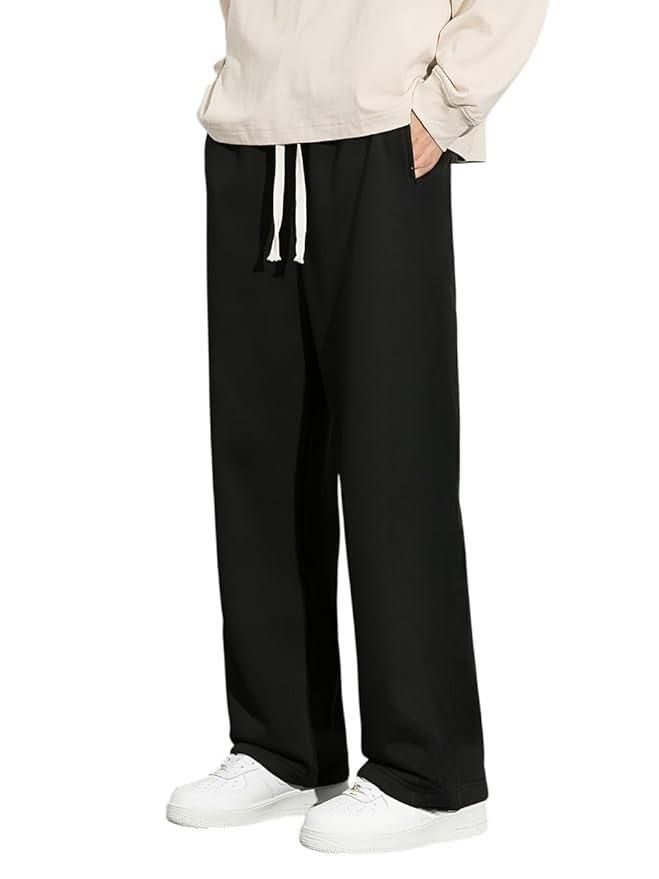 Men's Solid Drawstring Track Pant Combo of 2