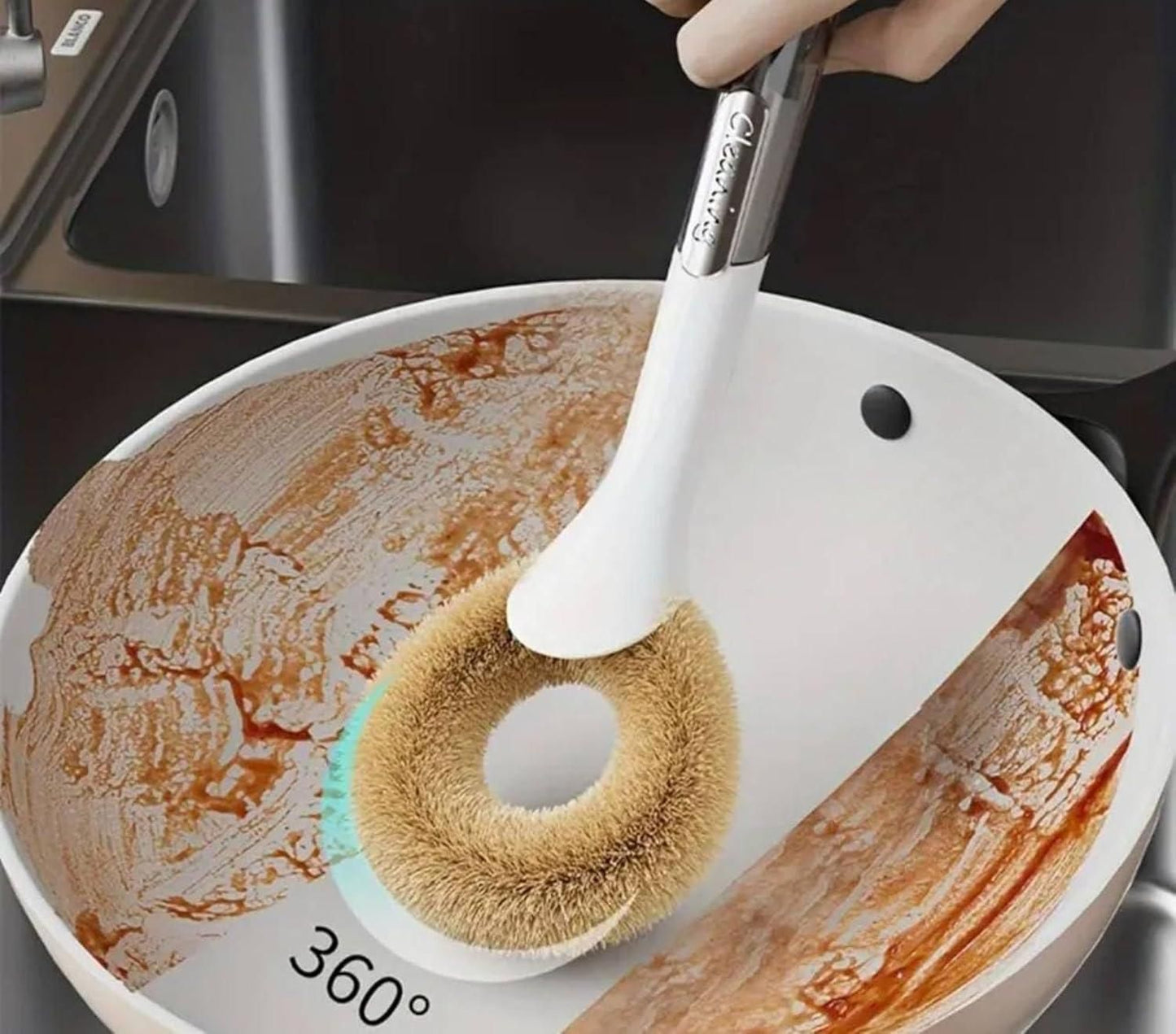 Coconut Utensil Cleaning Brush