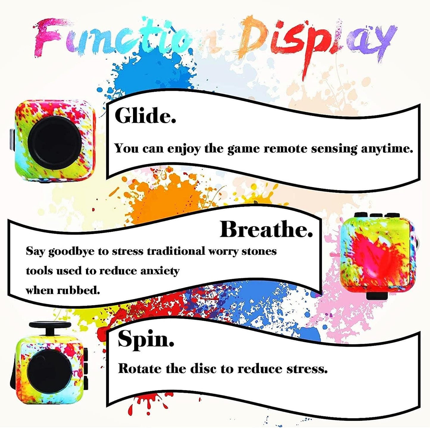 Magic Cube Stress and Anxiety Relief Toys