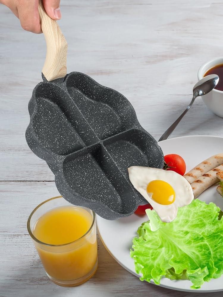 4 Holes Fry Pan
