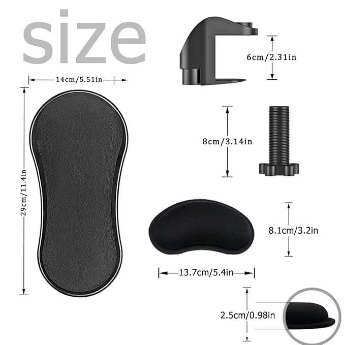 Desk Arm/Wrist Rest Pad (Pack of 2)