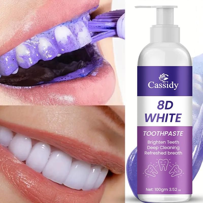 8D White Toothpaste 200 g Pack of 2