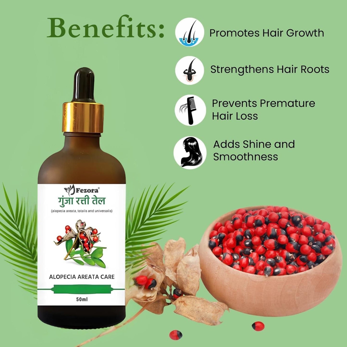 Fezora Gunja Ratti Oil 50ml