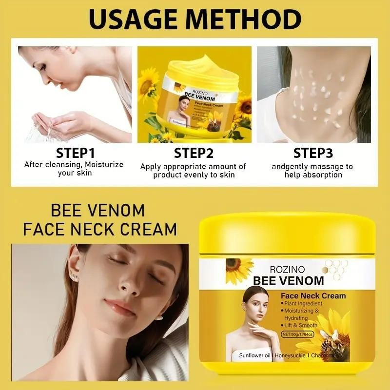 Bee Venom Skin Cream – Natural Anti-Aging Moisturizing Face Cream