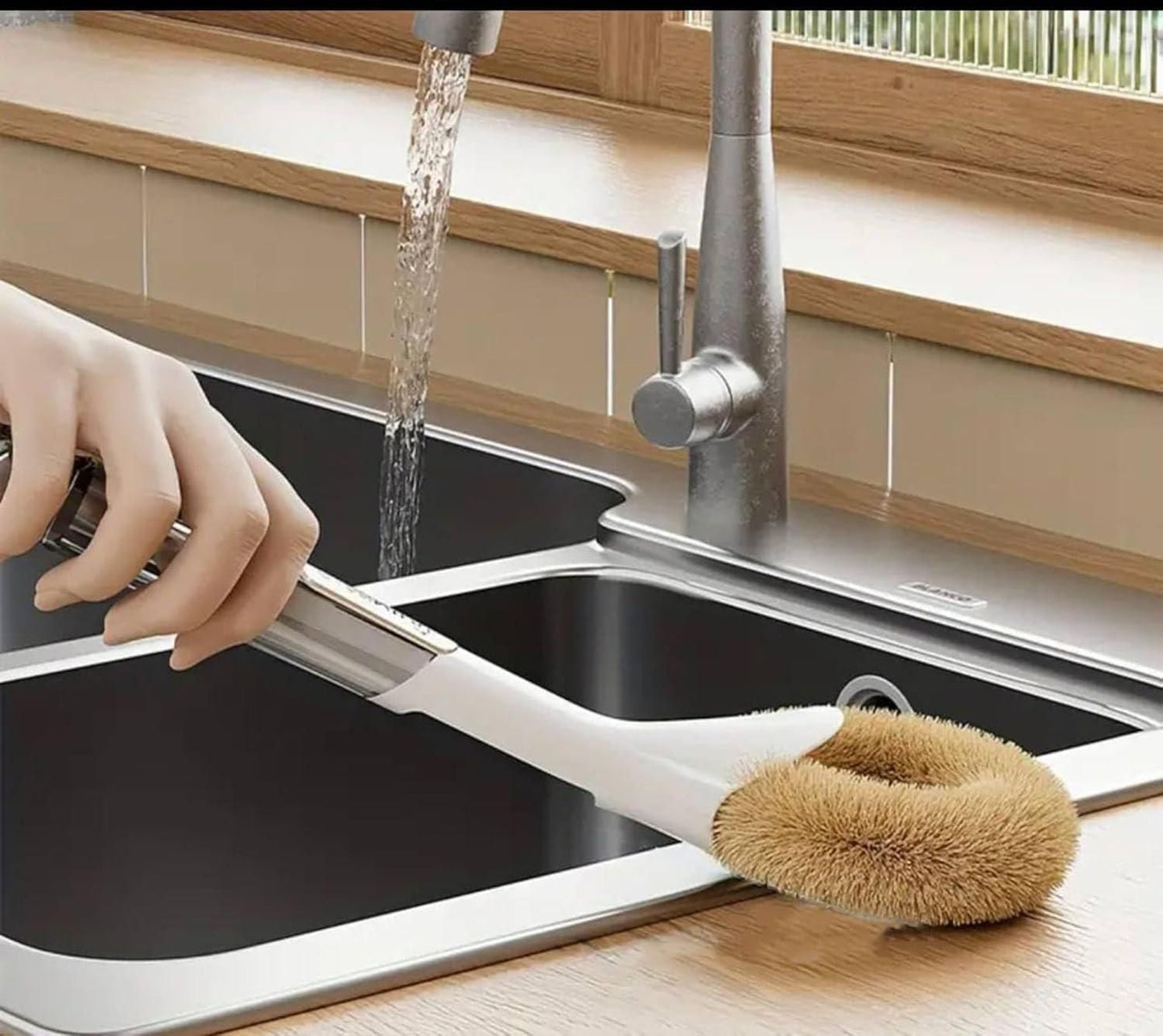 Coconut Utensil Cleaning Brush