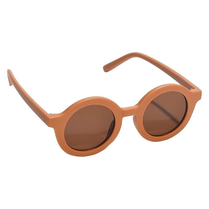 Haute Sauce Women Brown Lens Brown Round Sunglasses (Pack of 2)